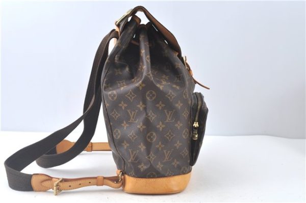 Authentic Louis Vuitton Monogram Montsouris GM Backpack M51135 LV J9090 Cheap