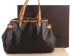 Auth Louis Vuitton Monogram Batignolles Horizontal Tote Bag M51154 LV Box 1344F Cheap