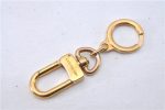 Authentic Louis Vuitton Charm Key Chain Anokre Gold M62694 LV 3341F Discount