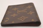 Authentic Louis Vuitton Monogram Porte 2 Cartes Vertical M60533 Pass Case 1018I For Cheap