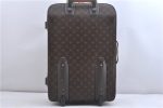 Authentic Louis Vuitton Monogram Pegase 55 Travel Suitcase M23294 LV 4734F Fashion