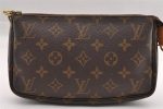 Authentic Louis Vuitton Monogram Pochette Accessoires Pouch M51980 LV 0859I Supply