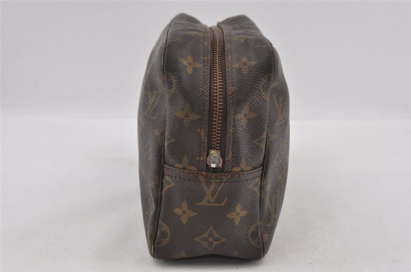 Auth Louis Vuitton Monogram Trousse Toilette 28 Clutch Bag M47522 Junk 2497I Cheap