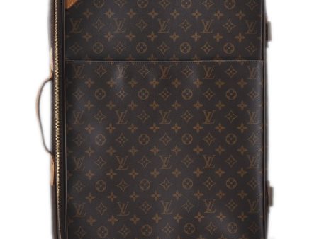 Authentic Louis Vuitton Monogram Pegase 55 Travel Suitcase M23294 LV 1238F Online