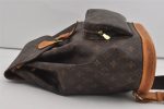 Authentic Louis Vuitton Monogram Montsouris GM Backpack M51135 LV 1660I Supply