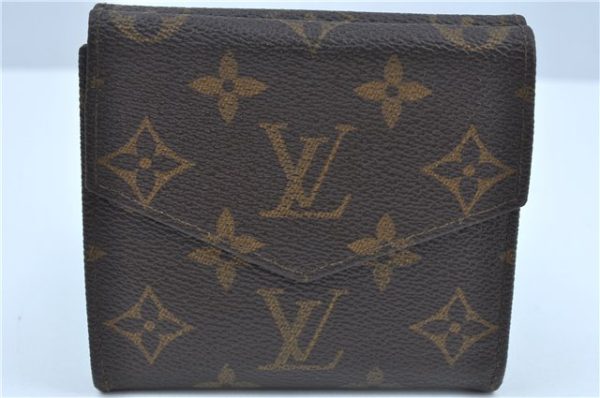 Auth Louis Vuitton Monogram Porte Monnaie Billets Trifold Wallet M61660 LV J9692 Discount