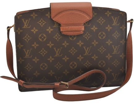 Authentic Louis Vuitton Monogram Courcelles Shoulder Cross Bag M51375 LV 2081I Fashion