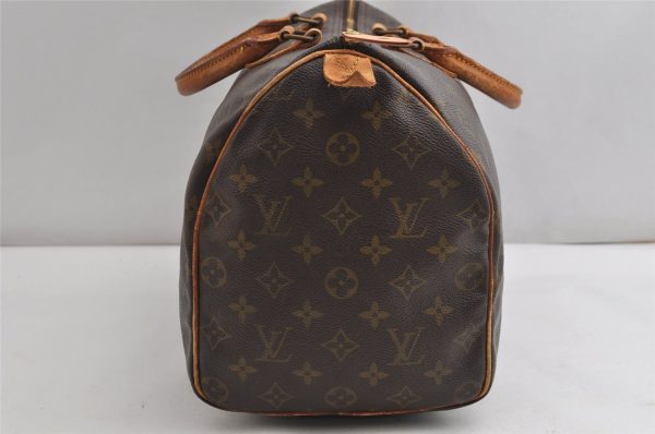 Authentic Louis Vuitton Monogram Speedy 35 Hand Boston Bag Old Model LV K4615 Supply