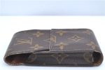 Authentic Louis Vuitton Monogram Etui Cigarette Case M63024 LV J8298 For Sale