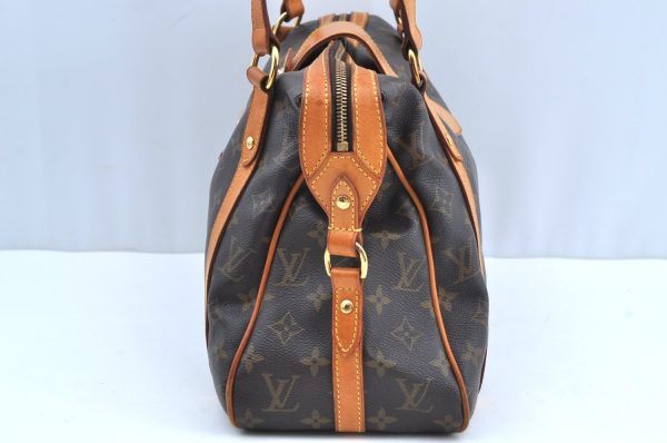 Authentic Louis Vuitton Monogram Stresa PM Shoulder Tote Bag M51186 Junk K4090 For Sale