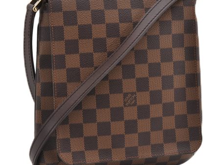 Authentic Louis Vuitton Damier Musette Salsa Long Shoulder Bag N51300 LV 2035G Online