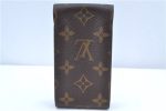 Authentic Louis Vuitton Monogram Etui Cigarette Case M63024 LV J8298 For Sale