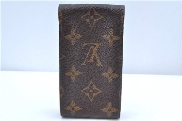 Authentic Louis Vuitton Monogram Etui Cigarette Case M63024 LV J8298 For Sale