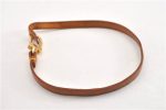 Auth Louis Vuitton Leather Strap For Pochette Accessoires Beige 13.8  LV 1190G Supply