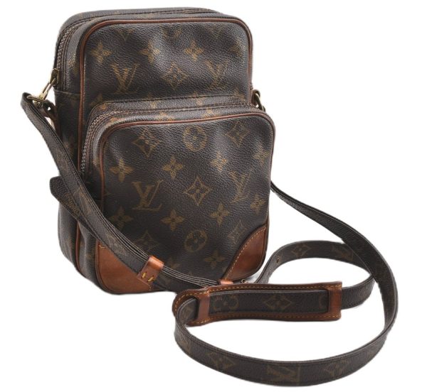 Authentic Louis Vuitton Monogram Amazone Shoulder Cross Body Bag M45236 LV K4553 Fashion