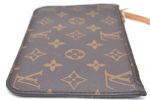 Authentic Louis Vuitton Monogram Neverfull Pouch Purse Clutch Bag Pink LV K4402 Fashion