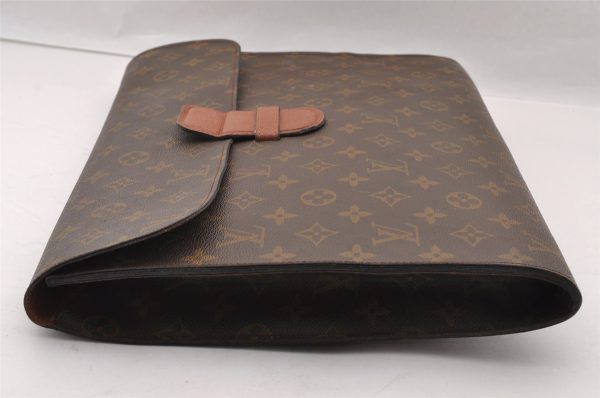 Authentic Louis Vuitton Monogram Poche Ministre Document Case Old Model LV 2507I Online Sale