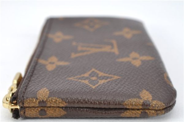 Authentic Louis Vuitton Monogram Pochette Cles Coin Purse Case M62650 Box 3643F Online now