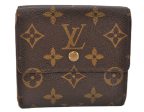 Authentic Louis Vuitton Monogram M61652 Porte Monnaie Billet Carte Credit 2068G on Sale