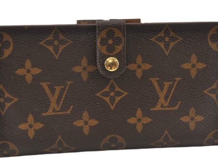 Authentic Louis Vuitton Monogram Continental Clutch Long Wallet T61217 LV 7181F Online Sale