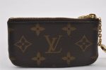 Authentic Louis Vuitton Monogram Pochette Cles Coin Purse Case M62650 LV K4905 Online