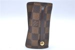 Authentic Louis Vuitton Damier Clochette PM Key Case N62661 LV J6578 Online Hot Sale