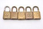 Authentic Louis Vuitton Padlock 10Set Old Model LV K4880 Online Sale