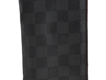 Auth Louis Vuitton Damier Graphite Portefeuille Brazza Wallet Bordeaux K4952 Cheap