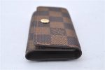 Authentic Louis Vuitton Damier Multicles 4 Key Case Holder N62631 LV Box 2787F Supply