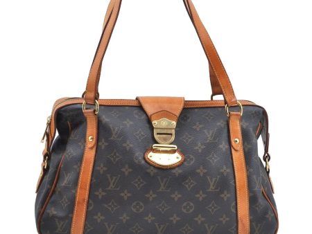 Authentic Louis Vuitton Monogram Stresa PM Shoulder Tote Bag M51186 Junk K4090 For Sale