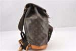 Authentic Louis Vuitton Monogram Montsouris GM Backpack M51135 LV 8265F For Cheap