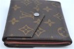 Auth Louis Vuitton Monogram Porte Monnaie Billets Trifold Wallet M61660 LV J9692 Discount