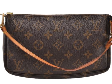 Authentic Louis Vuitton Monogram Pochette Accessoires Pouch M51980 LV 0859I Supply