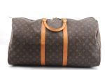 Authentic Louis Vuitton Monogram Keepall 55 Travel Boston Bag M41424 LV 2902F Online Sale