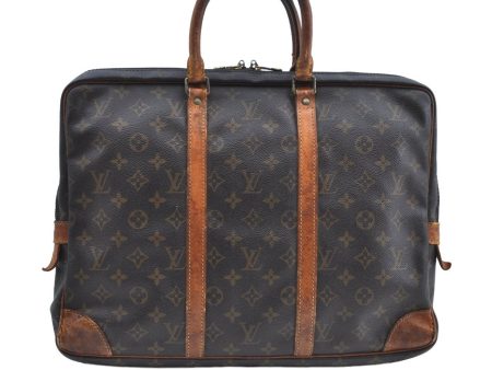 Authentic Louis Vuitton Monogram Porte Documents Voyage M40226 Briefcase K4069 For Discount