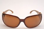 Authentic CHANEL Vintage Sunglasses CoCo Mark Plastic 6014 Brown 1876I Online now