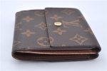 Authentic Louis Vuitton Monogram M61652 Porte Monnaie Billet Carte Credit 3145F Online Hot Sale