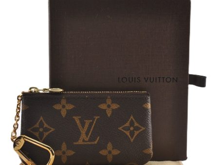 Authentic Louis Vuitton Monogram Pochette Cles Coin Purse Case M62650 Box K4817 Supply