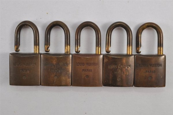 Authentic Louis Vuitton Padlock 10Set Old Model LV K4878 Sale