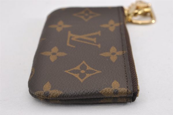 Authentic Louis Vuitton Monogram Pochette Cles Coin Purse Case M62650 LV K4905 Online