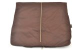 Authentic Louis Vuitton Vintage Garment Cover Nylon Leather Brown LV 3614F Sale