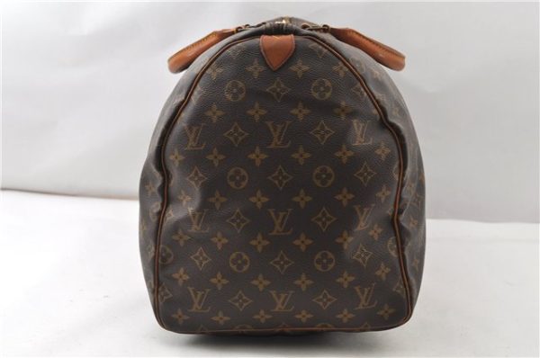 Authentic Louis Vuitton Monogram Keepall 55 Travel Boston Bag M41424 LV 9885F Online Sale