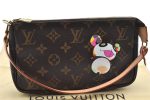 Auth Louis Vuitton Monogram Panda Pochette Accessoires Pouch M51981 LV J9061 Cheap