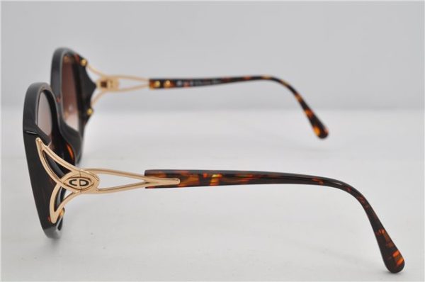 Authentic Christian Dior Sunglasses Tortoise Shell 2709A Plastic Brown CD 6671F Cheap