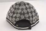 Authentic GUCCI Sherry Line Cap GG Canvas Leather Size XS Black 2467I Cheap