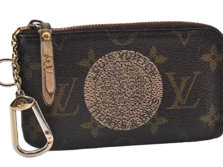 Authentic Louis Vuitton Monogram Pochette Cles Complice M58025 Coin Purse 1922G Cheap