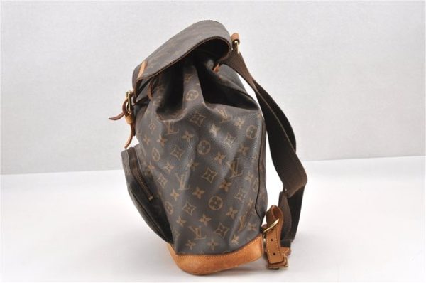 Authentic Louis Vuitton Monogram Montsouris GM Backpack M51135 LV 8265F For Cheap