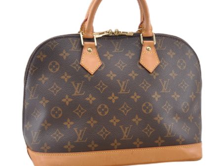 Authentic Louis Vuitton Monogram Alma Hand Bag Purse M51130 LV 4546F Sale