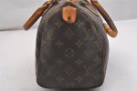 Authentic Louis Vuitton Monogram Speedy 25 Boston Hand Bag M41528 LV Junk 2570I Sale