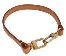 Authentic Louis Vuitton Leather Strap Beige 12.2  LV 3340F Online Hot Sale